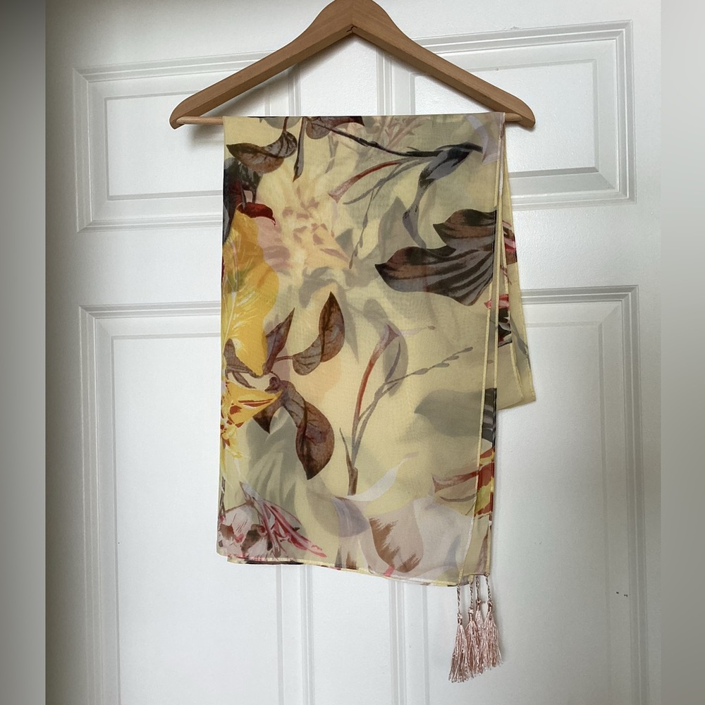 Silky scarf